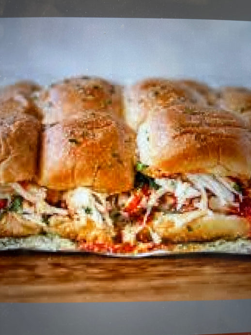 Chicken Parmesan sliders